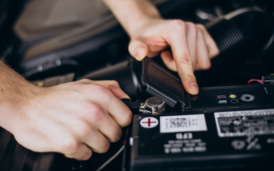 Troca de bateria automotiva